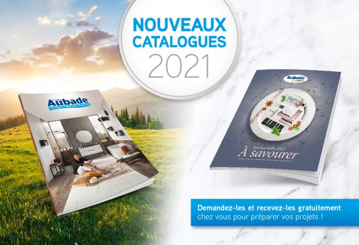 Découvrez les nouveaux catalogues d’aménagement Espace Aubade et Aubade Création chez Mestre